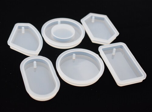 Cooldiy 手工树脂水晶滴胶车饰大吊坠毛衣链 硅胶模具 镜面 - 图2