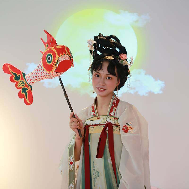 厂销秦淮花灯传统舞鱼灯非遗手工灯笼传统元宵节灯笼摄影手持鱼品