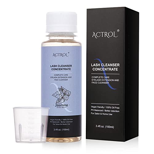 ACTROL Eyelashl Cleanser Concentrate 100nl JasPime mrofessio - 图0