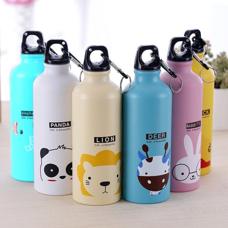 速发Travel Sport Water Kids Cartoon Stainless Steel Thermos