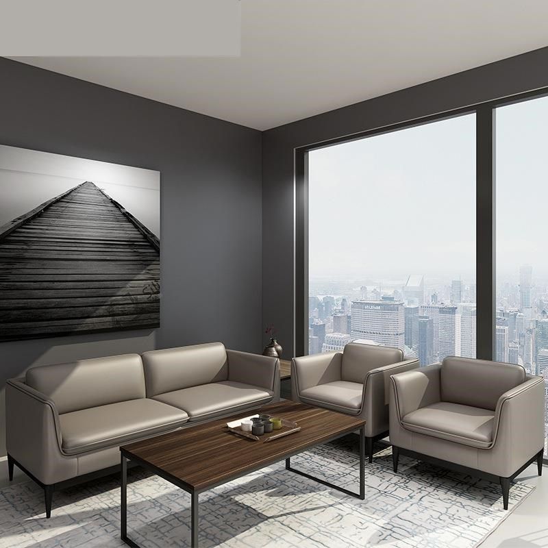 07三办公沙发简小约人位代型简约现商务会客办公室西皮沙发茶几组,淘宝优惠券,粉丝福利购,淘宝优惠卷