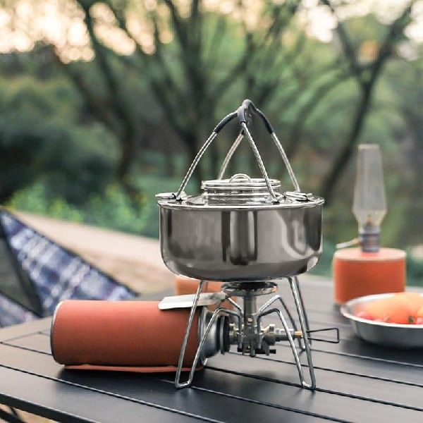 Camping Kett el1.5L  ast Hzeating Stainless SteelFCamping - 图1