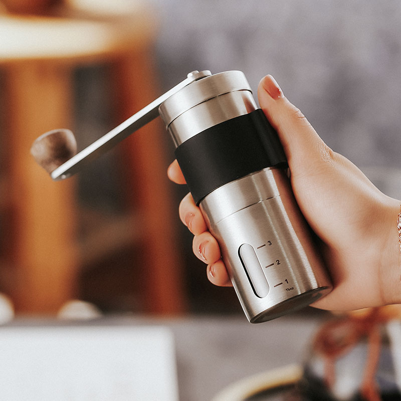 推荐光一磨豆机一人用可携式手摇咖啡豆研磨机手动咖啡机咖啡器家-图0