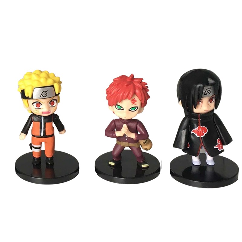 速发12pcs/set Naruto Anime?Shippuden Hinata Sasuke Itachi K-图3