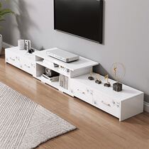 New telescopic TV cabinet new Nordic minimalist modern little Euser-style living room bedroom Easy small TV