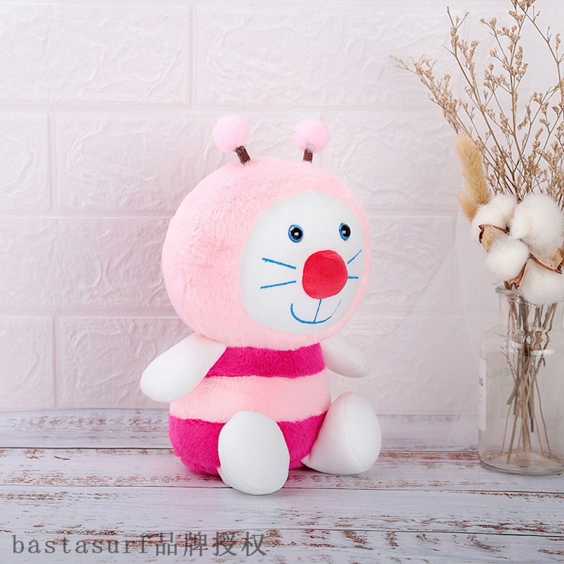 速发Red nose oxygen rabbit bee doll machine Plush Doll child - 图1