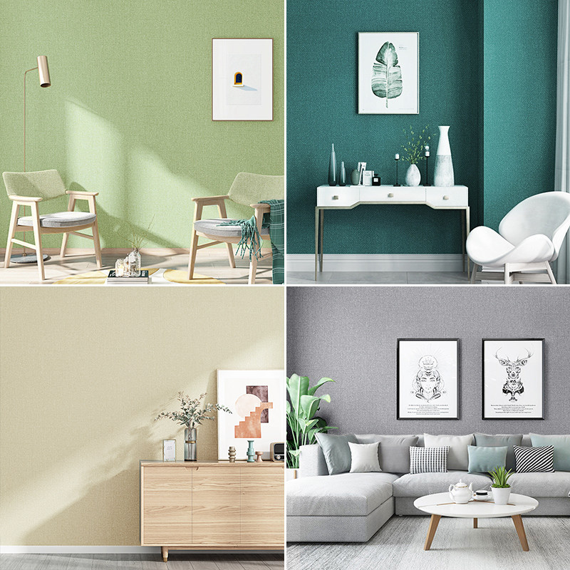 简约纯色布纹壁纸自粘卧室温馨防水防潮墙贴纸装饰电视背景墙壁纸,淘宝优惠券,粉丝福利购,淘宝优惠卷