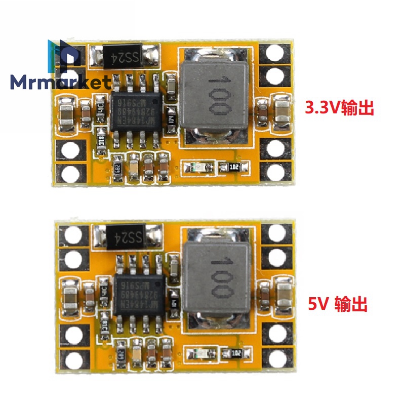 新品DC-DC降压稳压电源模块9V/12V/19V转3.3V/5V 3A输出 车载降压 - 图0