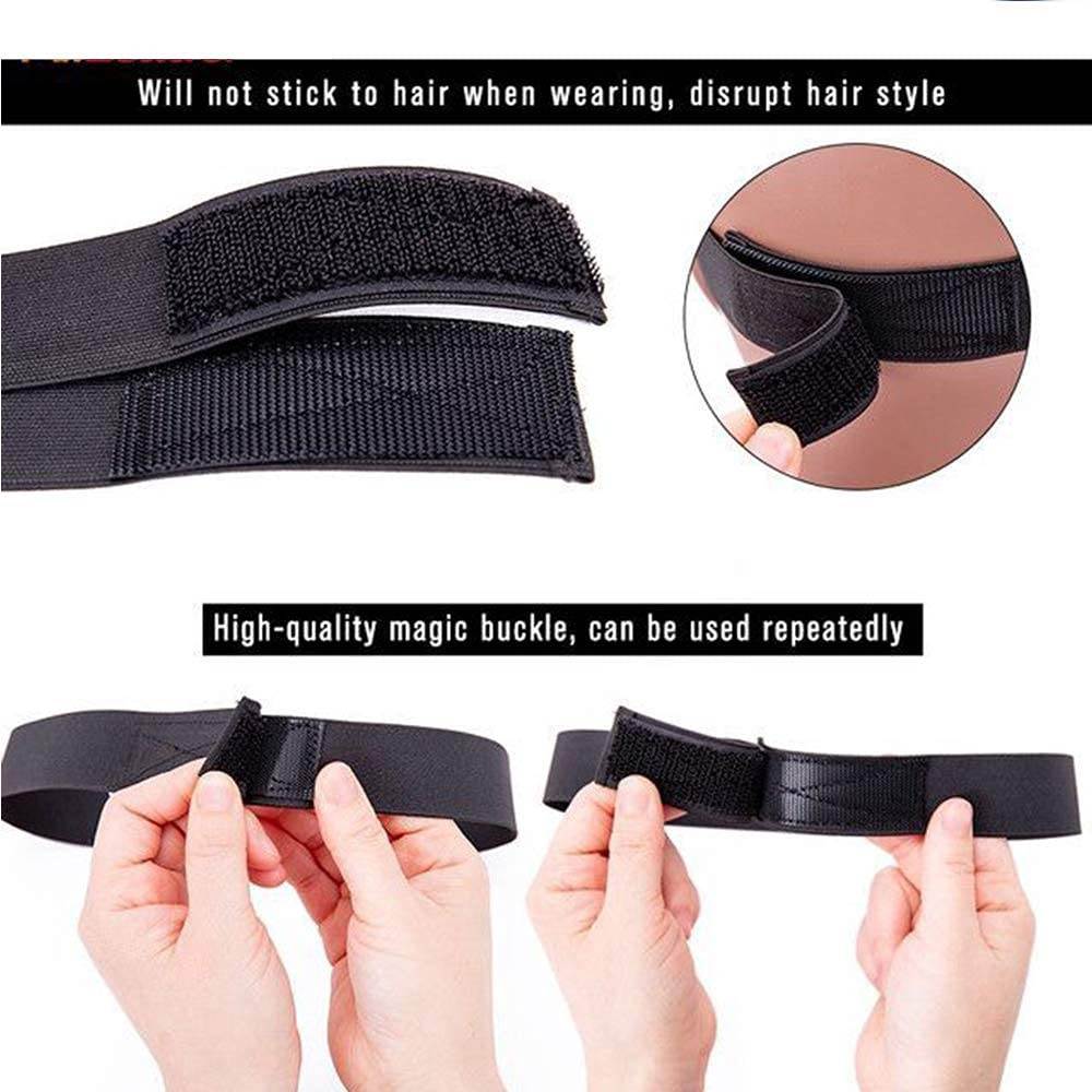 Fion Hair Elastic Band For Wigs Edge Scarf ElSastic Headba - 图2