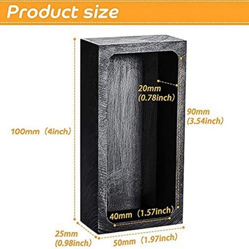 极速4 Piece 1 KG Graphite Ingot Mould Casting Ingot Crucible-图3