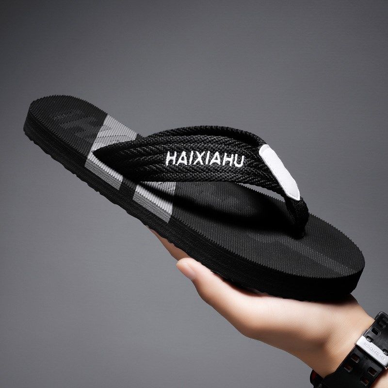 虎人字拖鞋男外穿防滑凉拖休闲夹脚沙滩凉鞋耐磨外出海滩橡胶海峡,淘宝优惠券,粉丝福利购,淘宝优惠卷