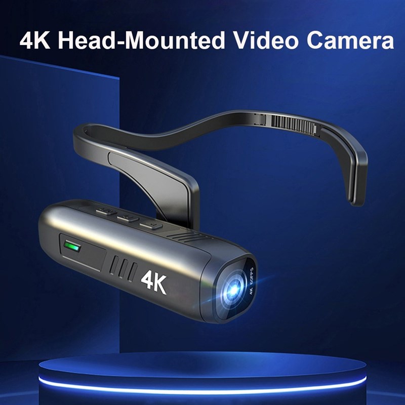 推荐4K 30FPS Head Mounted Camera Wearable WiFi Video Camera - 图2