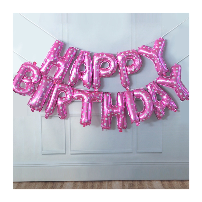 极速Happy Birthday Balloons Party Supplies Decoration Letter - 图3