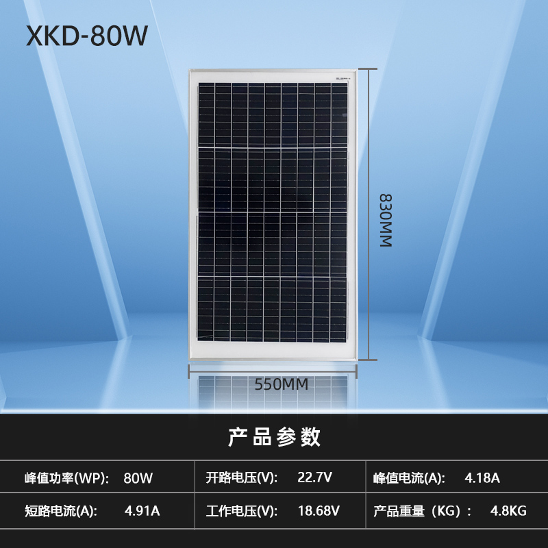 23厂家直销200W瓦足功率单晶硅太阳能发电板渔船给12V2Z4V蓄电池-图1