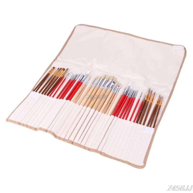 推荐38Pcs Artists Paint Brushes Art Set For Acrylic Oil Wate - 图3