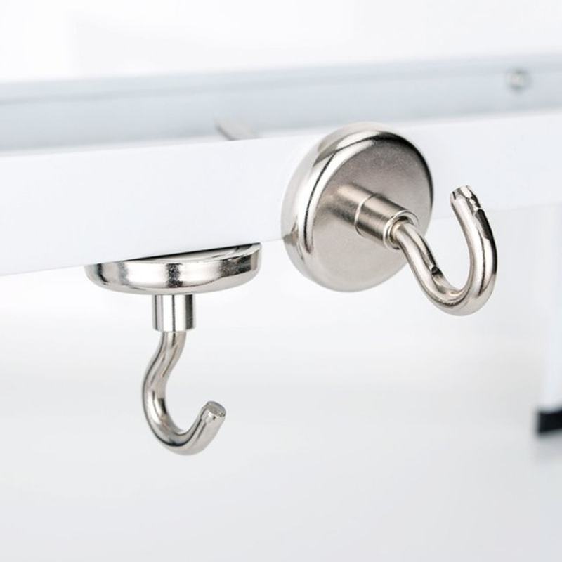 Magnetic Hooks Heavy Duty Earth MagnetJs with Hook for Refri - 图1