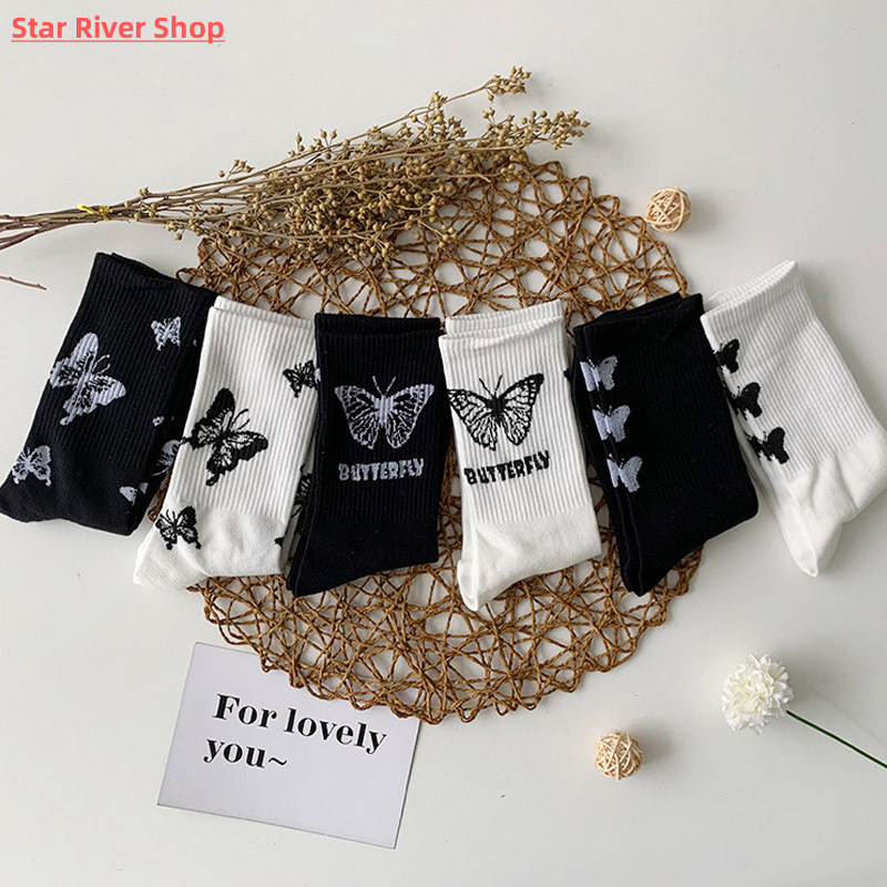 推荐Retro cute Japanese spring and summer socks female ins t - 图2