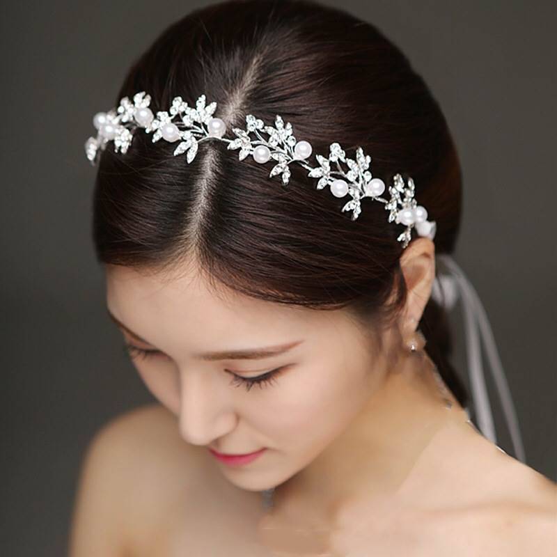 推荐The bride adorn article alloy factory diamond wedding ha - 图0