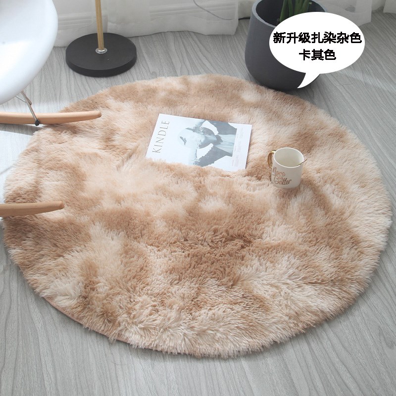 新品Round carpet indoor Living room rug home Floor mat 圆形 - 图3