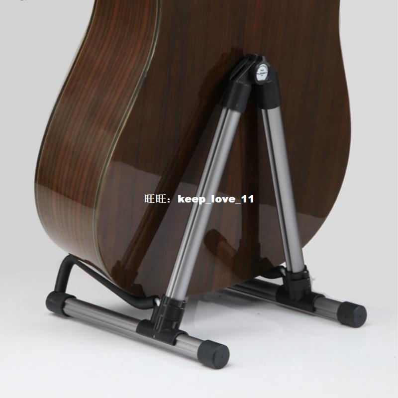 AlRminium Alloy Guitar Stand FoldDable uemavoble Musical Ins - 图1