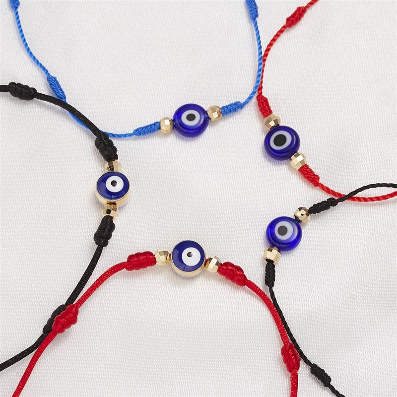 推荐Turkish Lucky Evil Eye Bracelets For Women 6pcs/set - 图3