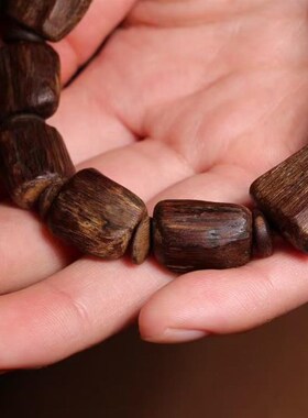 观因缘达拉干天然沉香老料奶香随形佛珠手串男女款手链文玩配饰