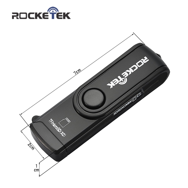 新品Rocketek same time read 2 cards USB 3.0 Memory Card Read - 图1