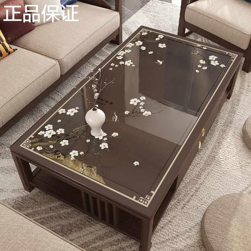 新中式透明茶几垫桌布防水防垫台免洗餐桌油布PVC软玻璃茶新品,淘宝优惠券,粉丝福利购,淘宝优惠卷