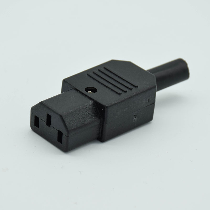 新品IEC Straight Cable Plug Connector C13 C14  10A 250V Blac - 图3