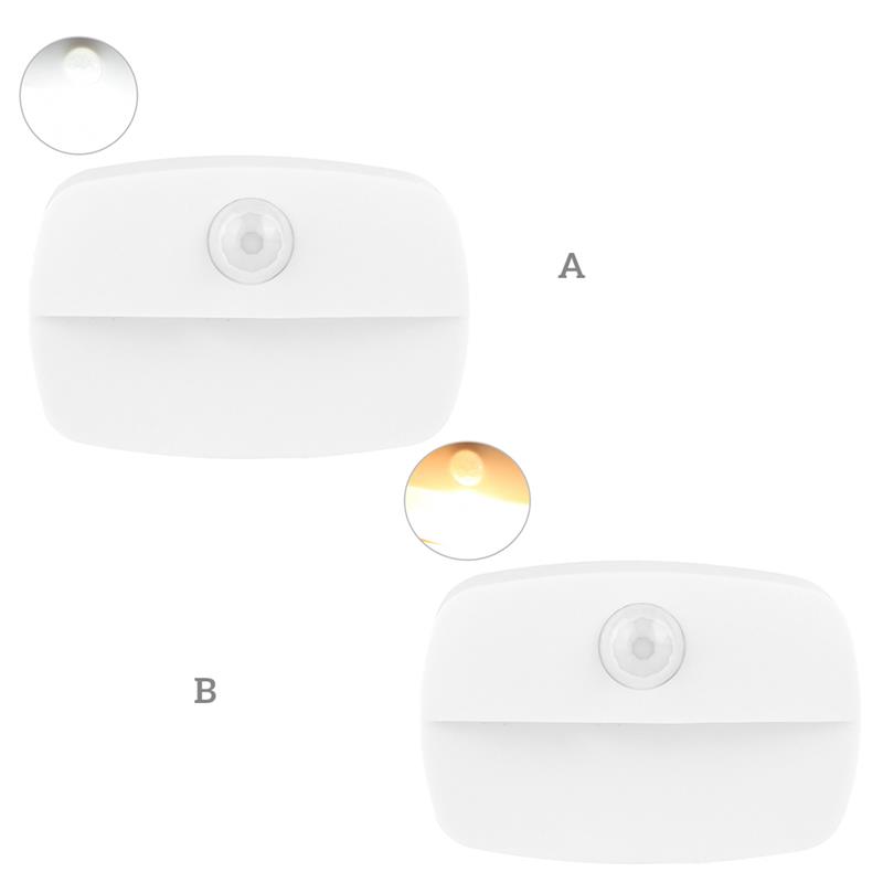 推荐1pcs LED Night Light Wireless Motion Sensor Lights Corri-图3