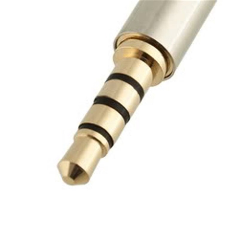 Exquisitely Designed Durable Gold 3.5mm Male to 2.5mm Femal - 图1