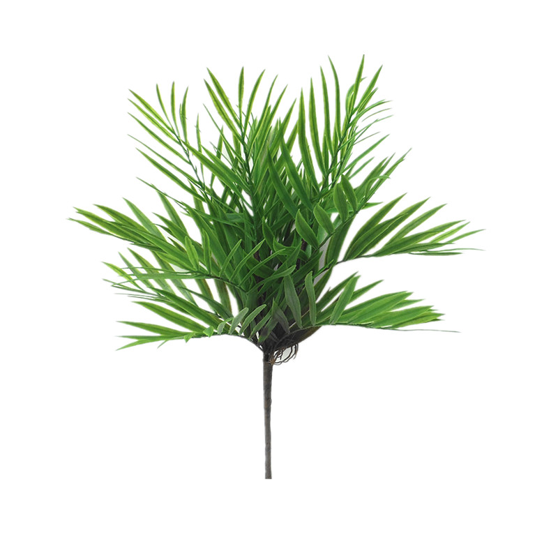 推荐北欧风格仿真绿色植物把束散尾叶针葵叶夏威夷竹子植物墙装饰 - 图2