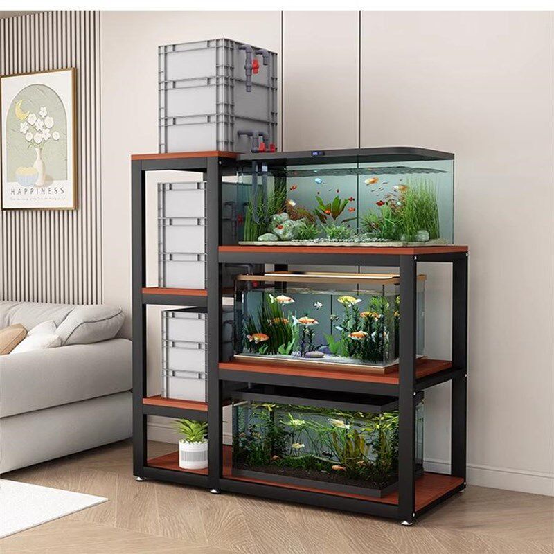 鱼缸架子多层鱼缸柜鱼缸桌子龟缸架鱼缸底座金属框架加厚超强承重,淘宝优惠券,粉丝福利购,淘宝优惠卷