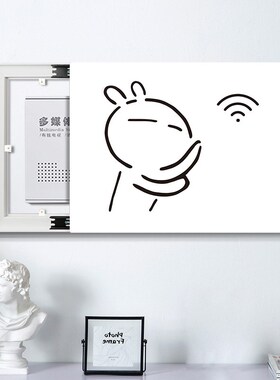 镂空电表a箱装饰画遮挡多媒体信号箱配电箱电闸盒强电箱集线箱毫