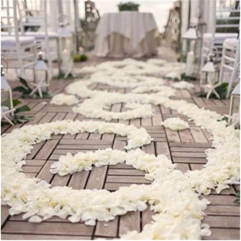 00300oPst55CM mRose Petal For Wedding Par y Decorati0n - 图2