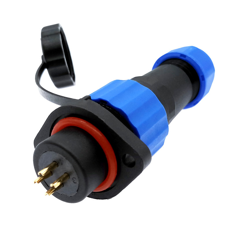 推荐Waterproof connector SP16 IP68 cable connector   socket - 图2