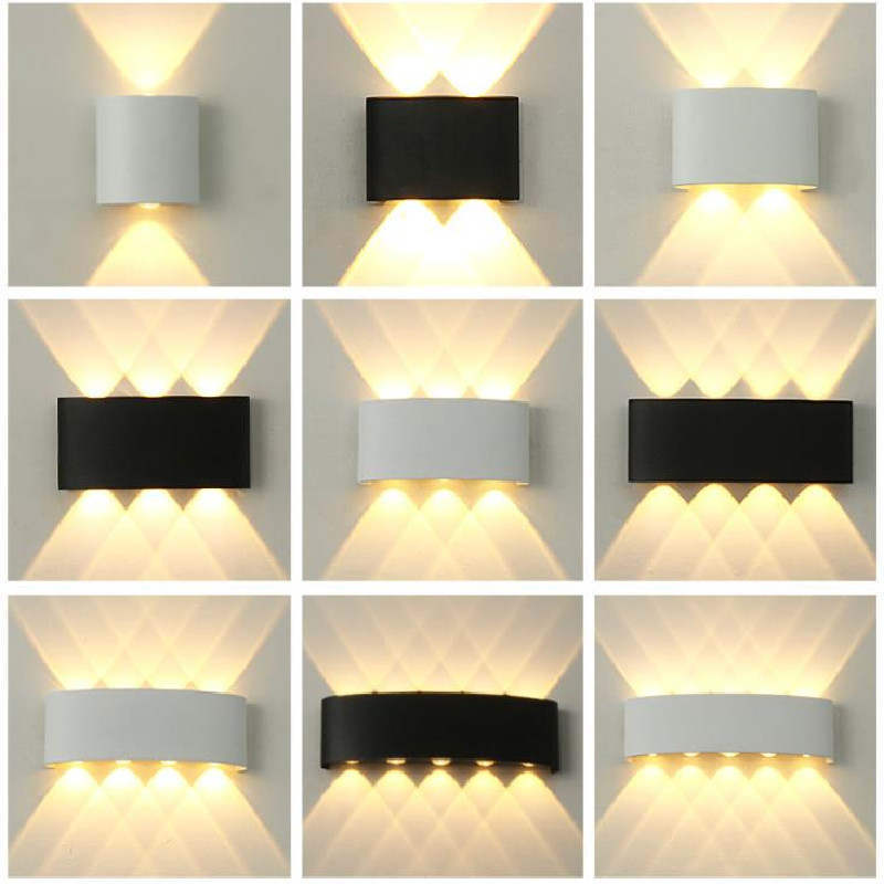 推荐IP65 LED Wall Lamp Outdoor Waterproof Garden Lighting - 图0