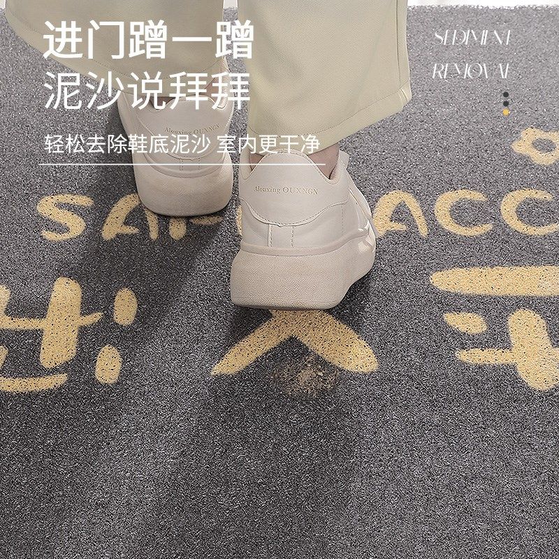 入户门地垫进门门口丝圈脚垫门外2024新款玄关门垫红色可裁剪地毯,淘宝优惠券,粉丝福利购,淘宝优惠卷