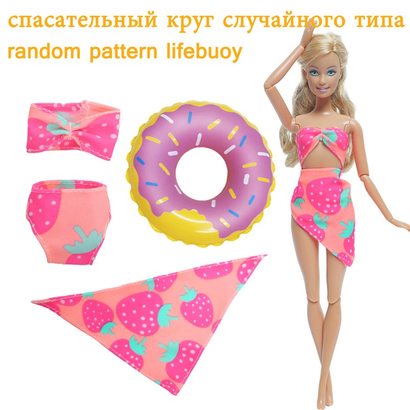 极速Mix Doll Swimwear + Random Lifebuoy / Swimming Rings Swi - 图1