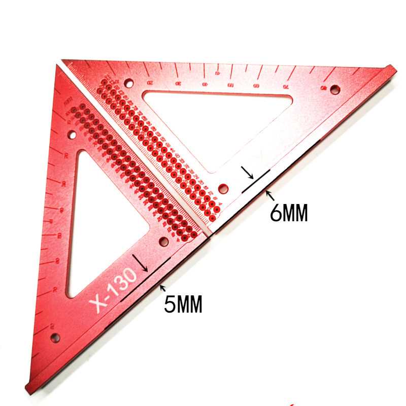 新品Woodworking Line Ruler Hole Scribing Gauge Precision Tri - 图0