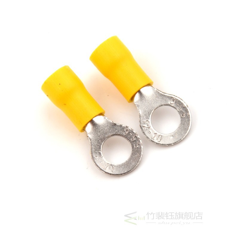 推荐20pcs Yellow Ring insulated terminal Cable Wire Connecto - 图2