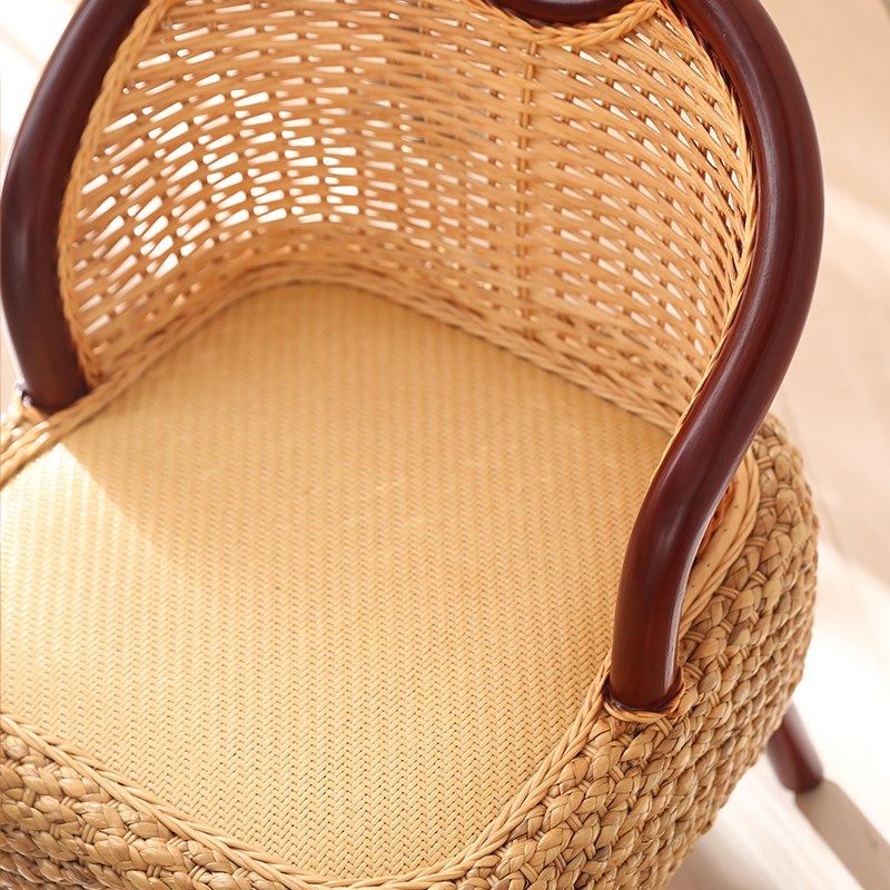 家用阳台藤椅单人休闲靠背椅编织懒人藤椅现代简约藤编小椅子网红,淘宝优惠券,粉丝福利购,淘宝优惠卷