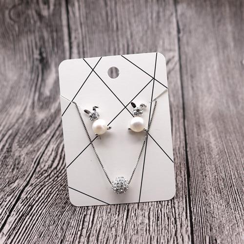 速发30pcs 5x7cm Earring Cards Jewelry Display Paperboard Jew - 图2