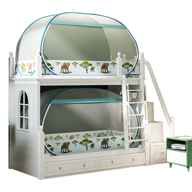 蚊帐学生宿舍上下铺子母床单人1.2米1.5折叠拉链免安装蒙古包家用,淘宝优惠券,粉丝福利购,淘宝优惠卷