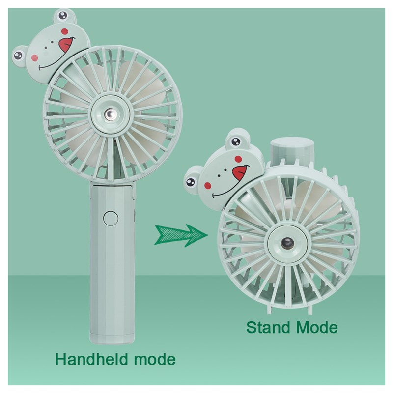 rtable Car Fan Qpeiet Handheld Misting FanSThreu pe-图1