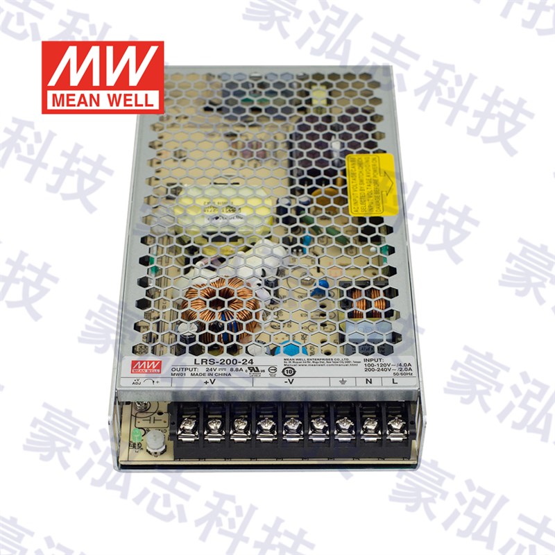 LRS明纬24v开关电源12V5V直流25/50/100/200变压器350W新替NES/S