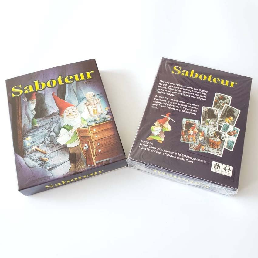 速发New Saboteur Card Game English board games Dwarf  card g - 图1