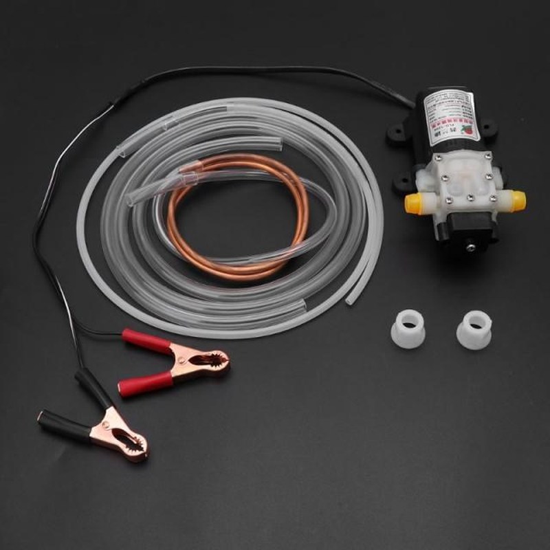 推荐Car Electric Oil Diesel Fuel Extractor Transfer Pump Wit-图3