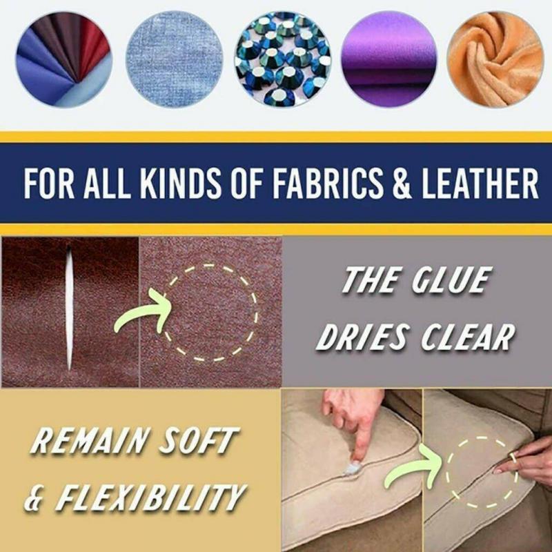 quid Instart Fabric Sew Glue Leat enLhSew Glue Kit Secu - 图1