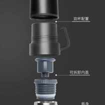 NH Norwegian OUTDOOR INSULATED CUP LARGE CAPACITY PORTABLE MOUNTAINEERING HIKING KETTLE PORTABLE 304 STAINLESS STEEL SPORTS WATER CUP